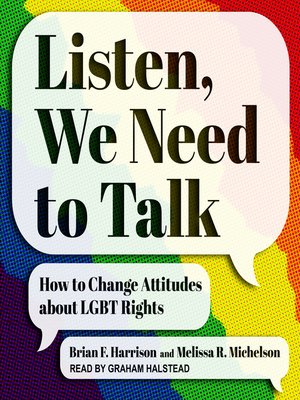 cover image of Listen, We Need to Talk